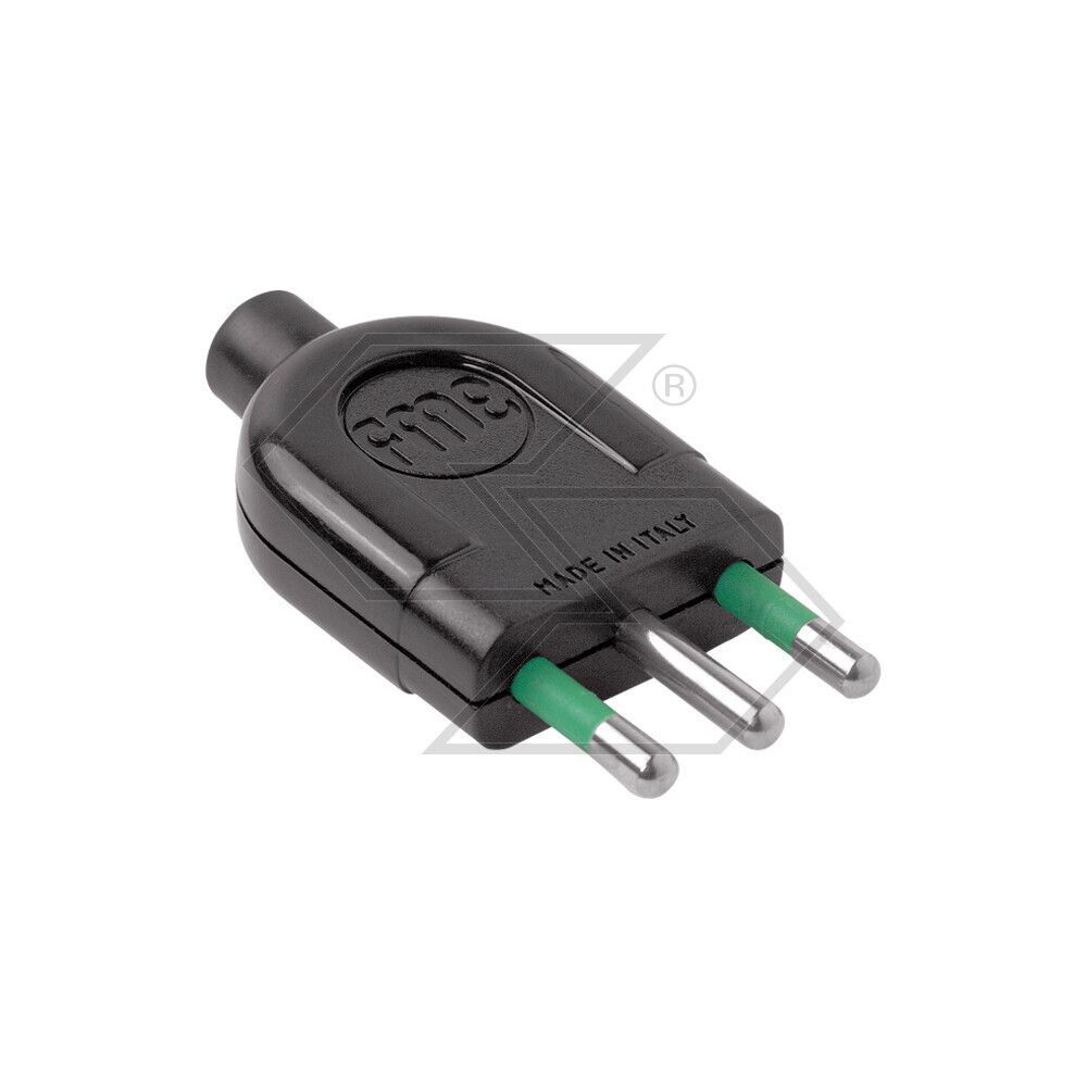 2-pole Plug And Earth 220 V - 16 A
Wide Pitch 2-pole Plug And Earth 220 V - 16 A
Wide Pitch