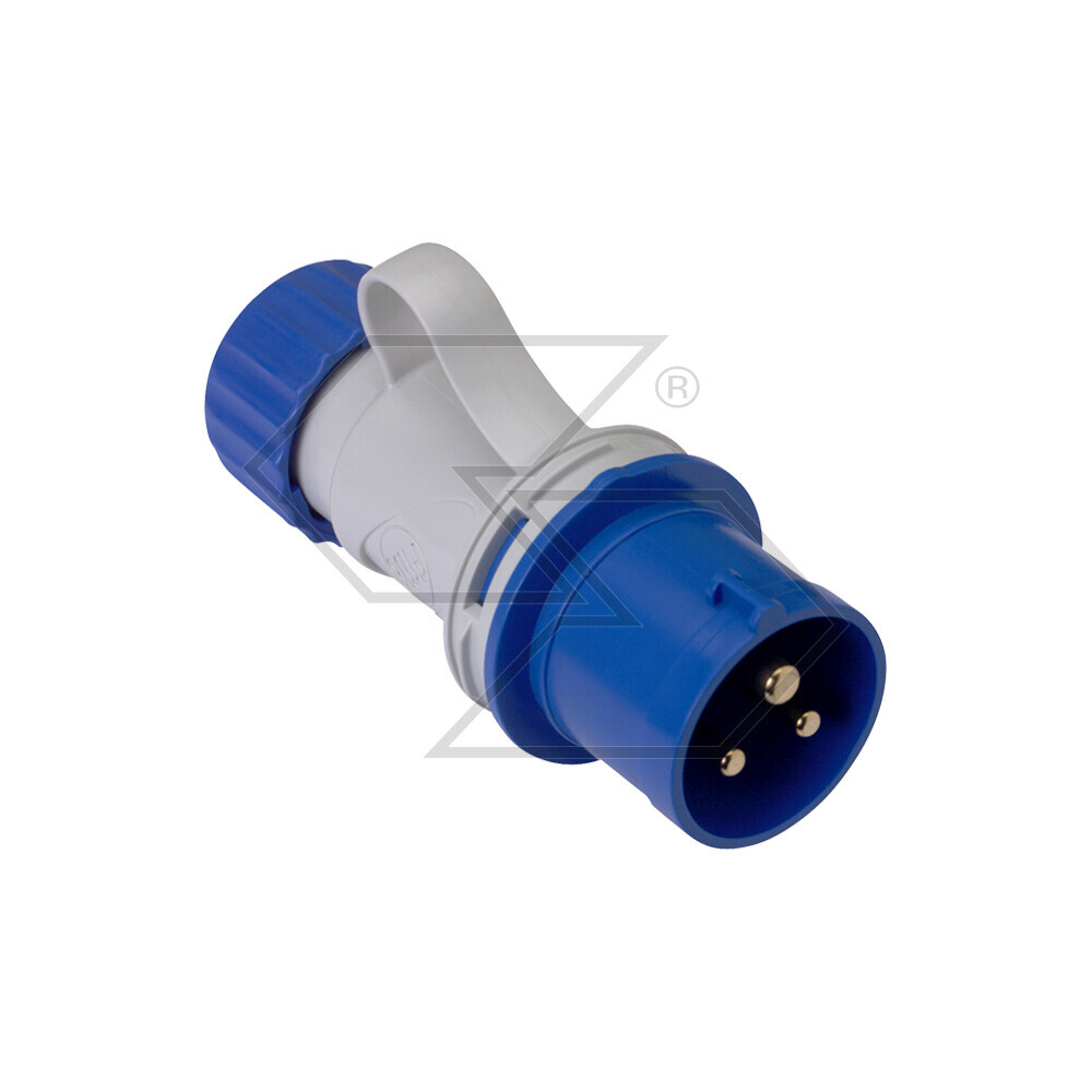 Industrial Plug 2 Poles + Earth
220 V - 16 A - CEE Ip44 Industrial Plug 2 Poles + Earth
220 V - 16 A - CEE Ip44