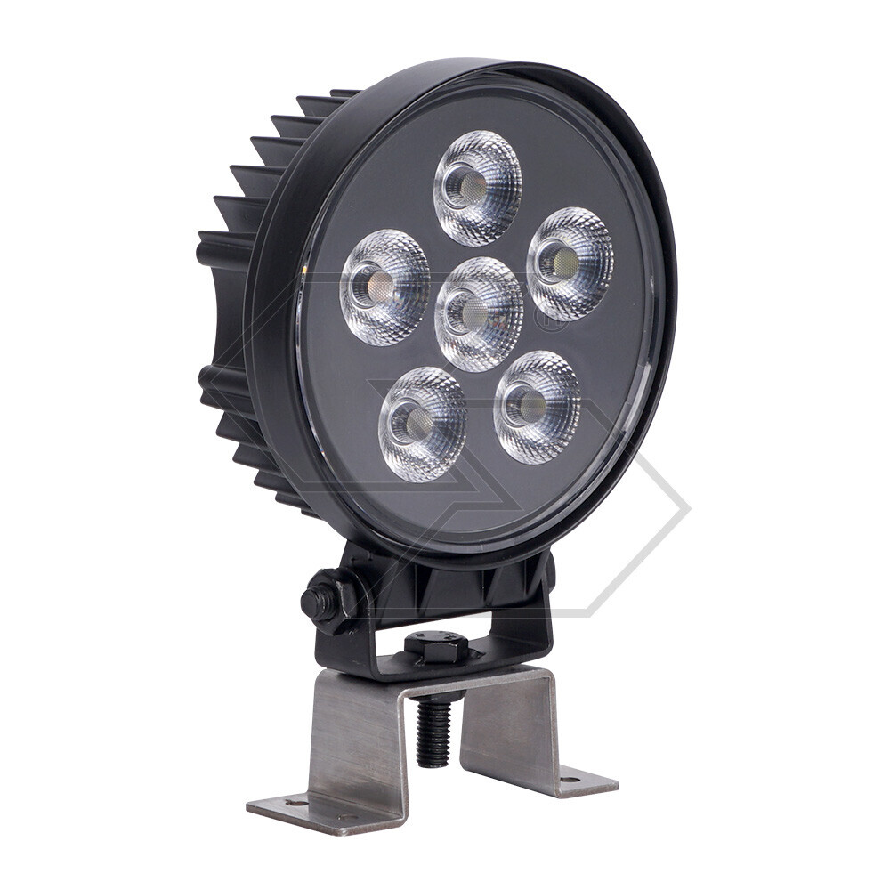 Faro lavoro 5 led doppia luce 14W tondo Faro lavoro 5 led doppia luce 14W tondo