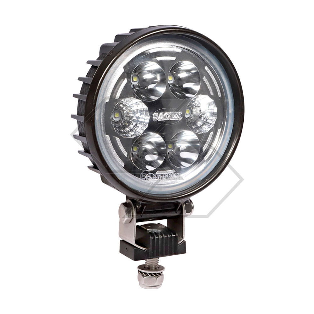 Work Light 10-30v Round D.120 6led
