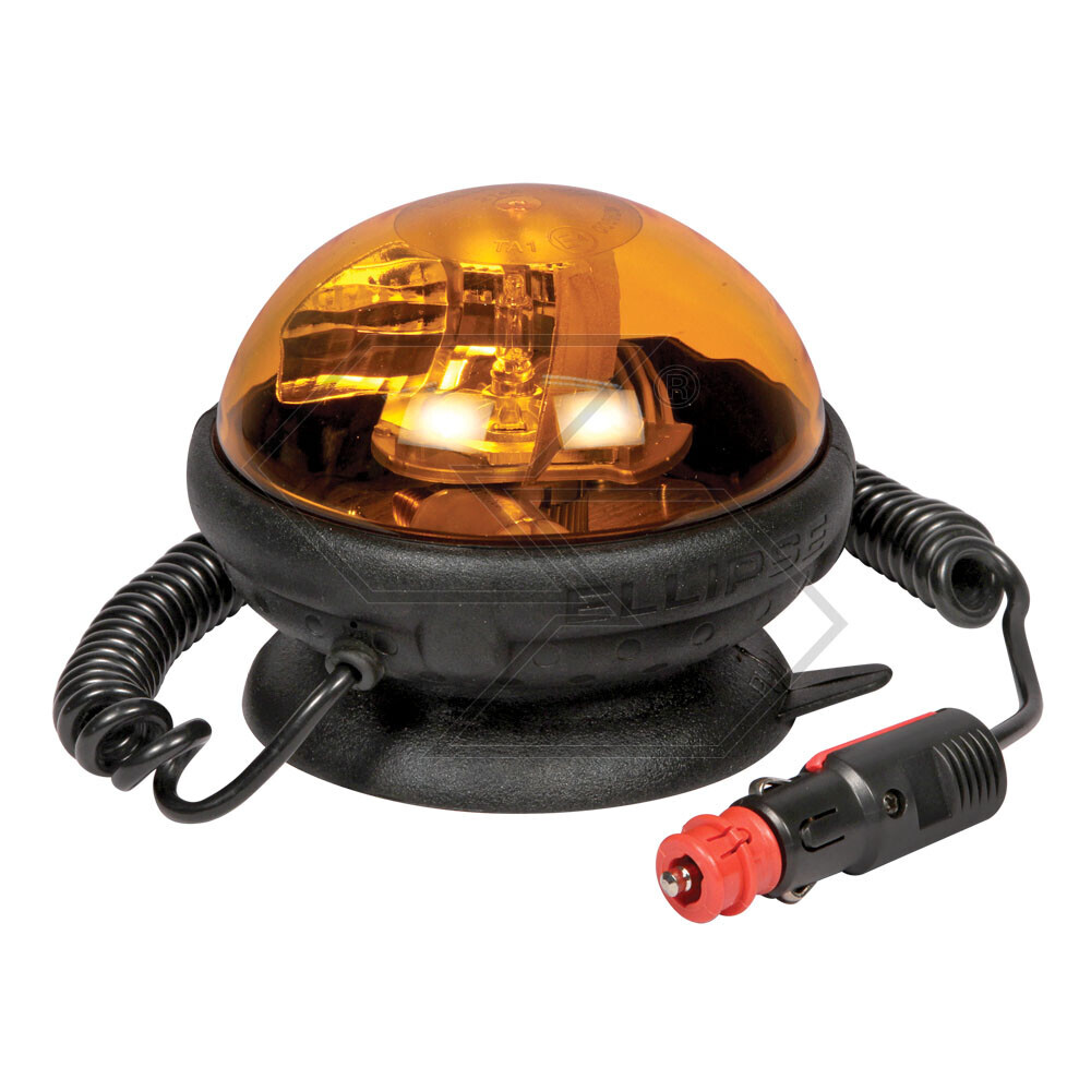 GIROFARO ELLIPSE 12V BASE MAGNETICA