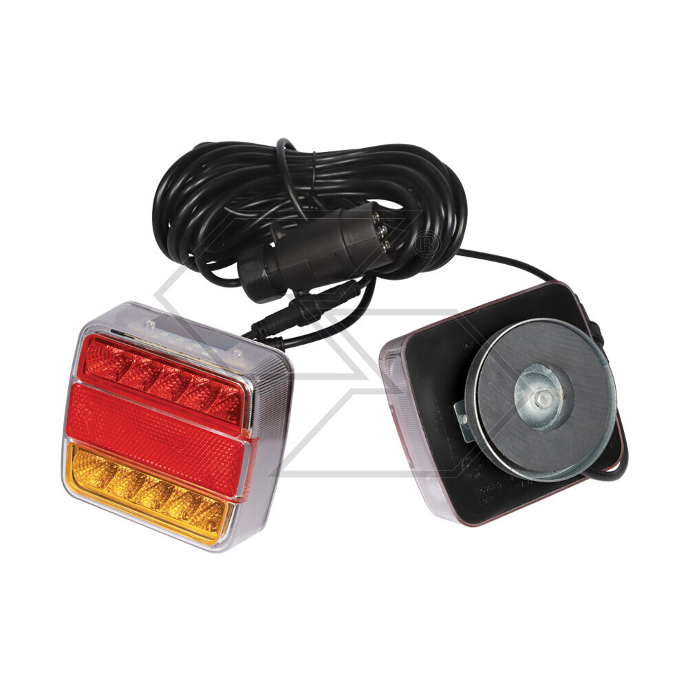Kit magnetico fanali posteriori a Led per rimorchio Kit magnetico fanali posteriori a Led per rimorchio