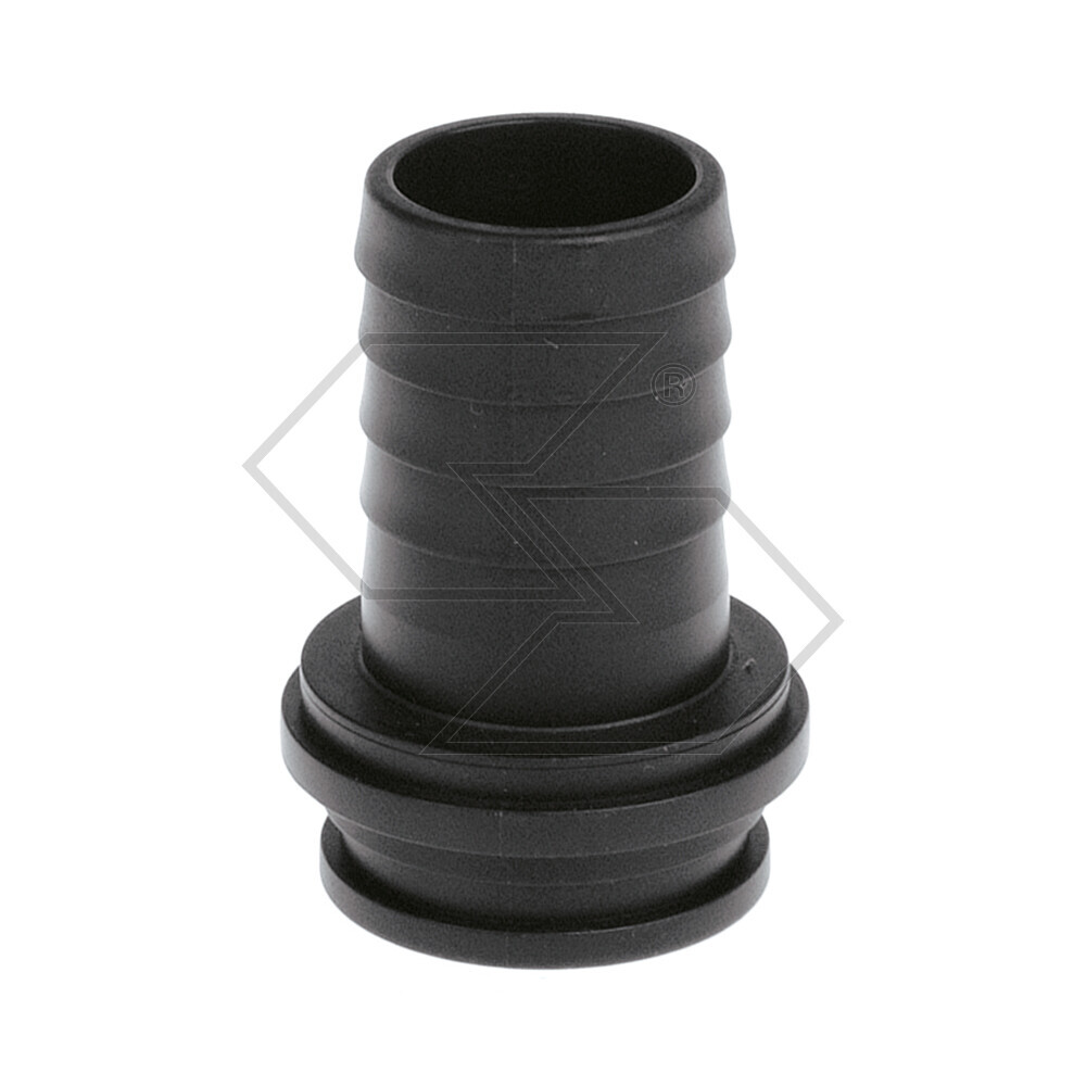 Raccordo portagomma dritto per girello G 1” 1/2  D. 38