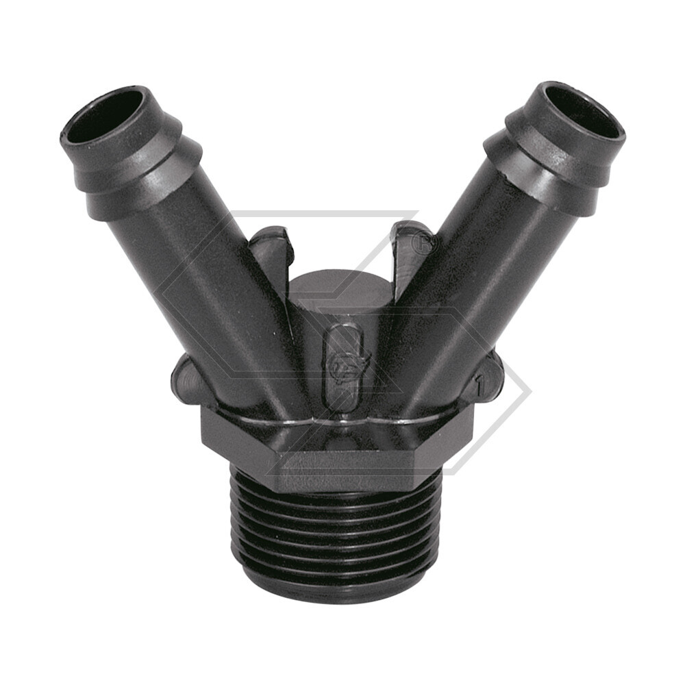 Raccordo portagomma a Y D. 30