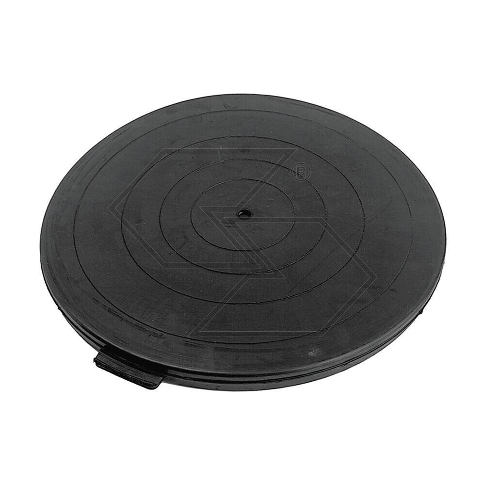 Coperchio in gomma con valvola di aspirazione 365 x 20