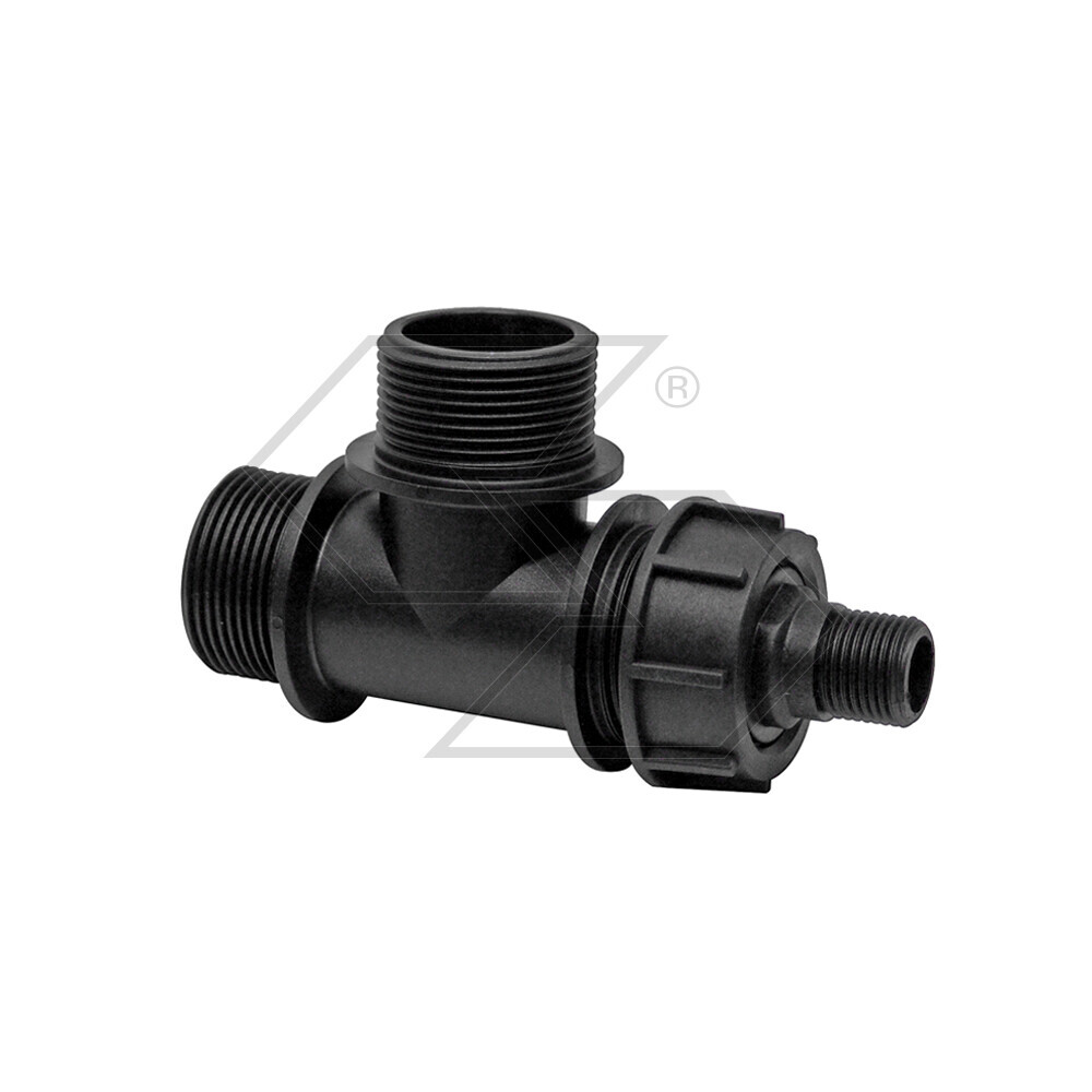 Raccordo a tre vie per miscelatore D. 9 Raccordo a tre vie per miscelatore D. 9