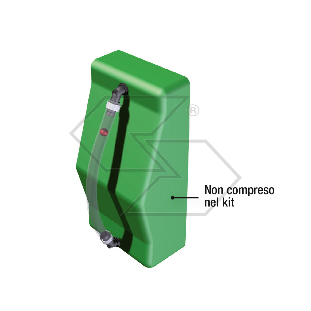 Misuratore di livello esterno completo di tubo