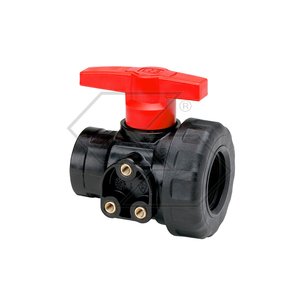 VALVOLA A SFERA G3/8'' PPFV L.R.