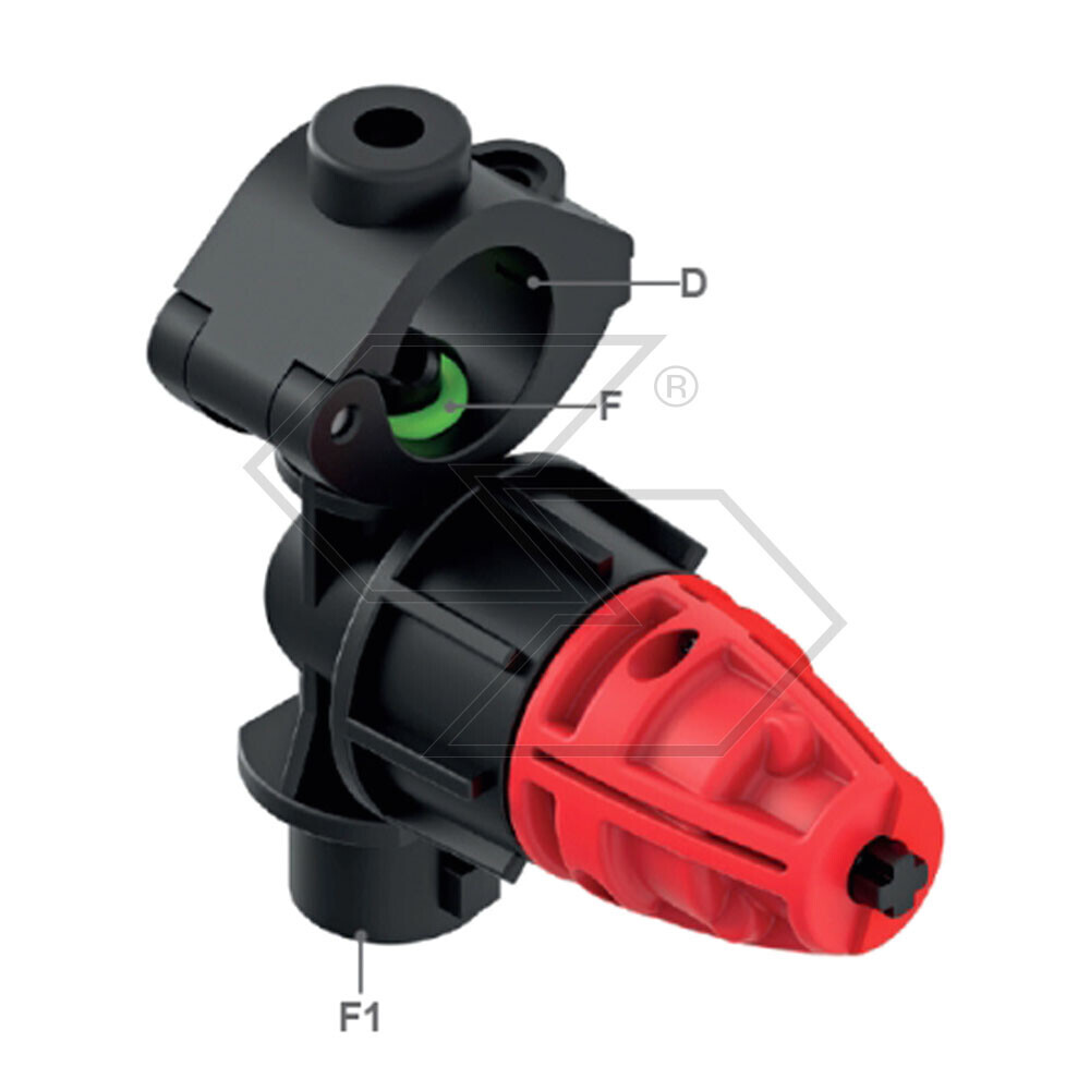 Portaugello con rubinetto di chiusura con antigoccia a membrana - membrana in EPDM