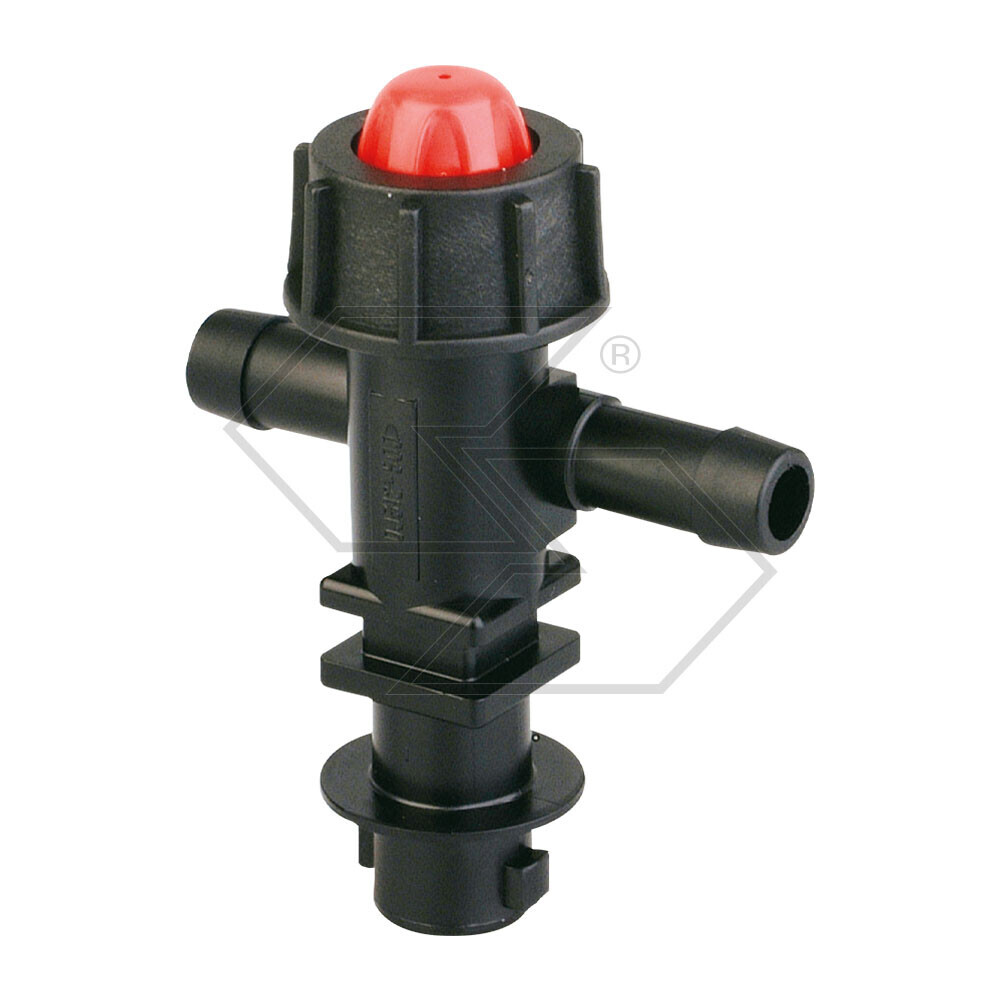 Portaugello registrabile per barre diserbo con antigoccia senza testina