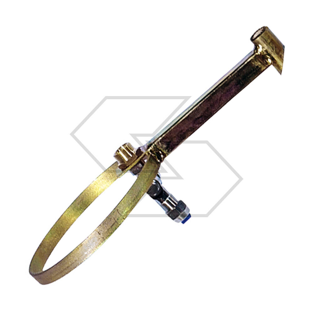 Terminale per barre interfilari con un ugello incluso