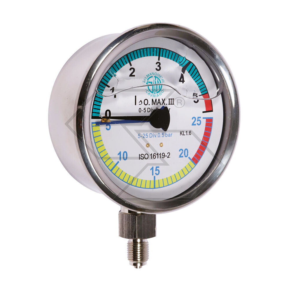 MANOM.GL.ATT.RAD.0-4 D.63 INOX MANOM.GL.ATT.RAD.0-4 D.63 INOX