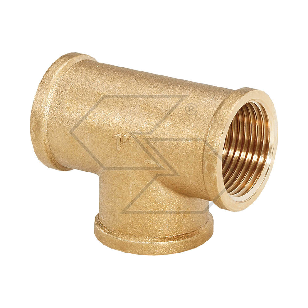 GIUNTO A 3 VIE IN OTTONE F G 1/2''