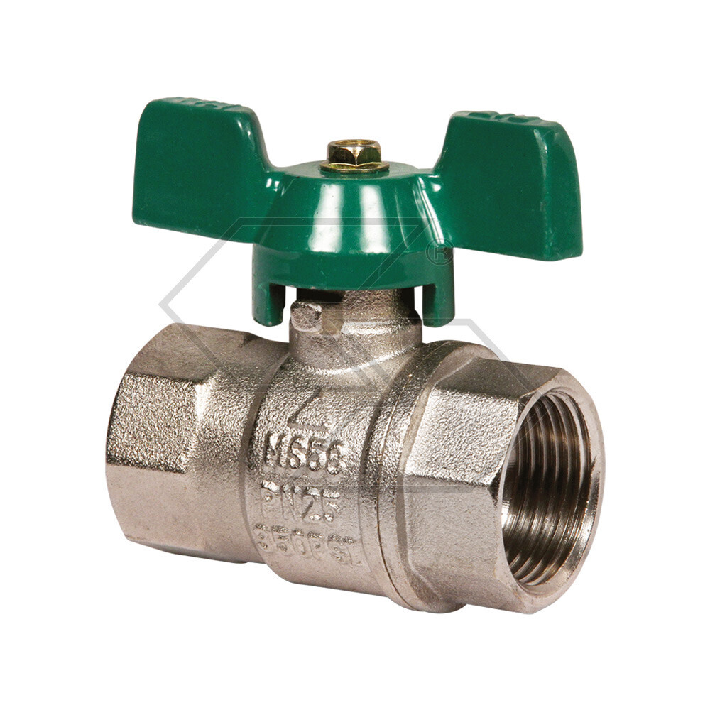 Valvola a sfera a passaggio totale G 3/4” F