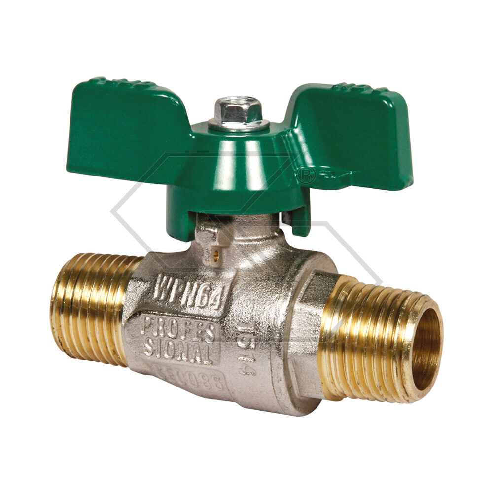 Valvola a sfera a passaggio totale G 1/2” M