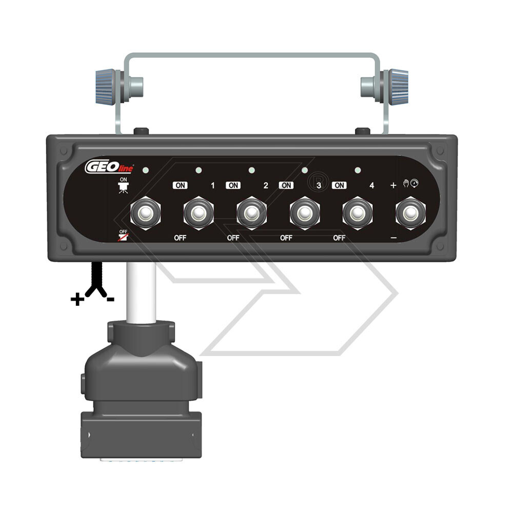 SCATOLA COMANDO COMPACT 4V+P