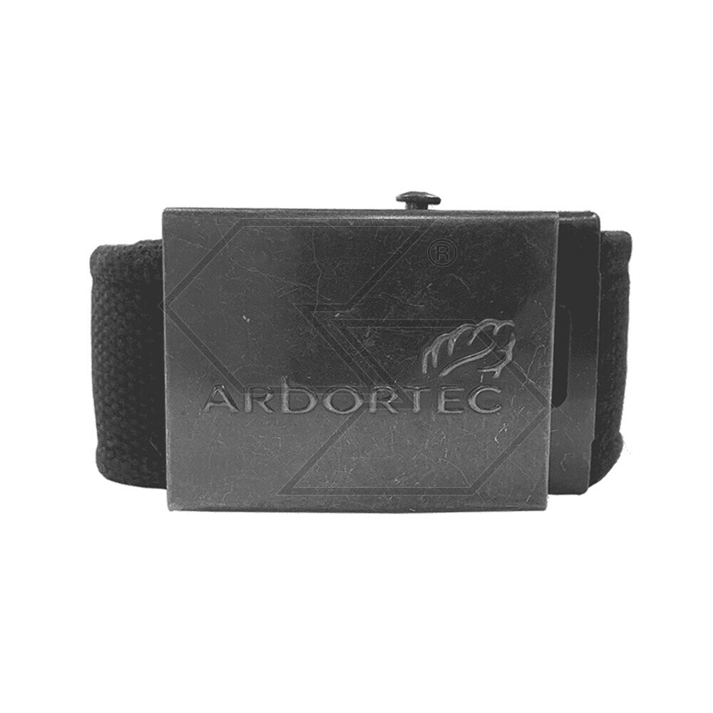 AT030 - Cintura in tessuto con logo Arbortec - Nero - Taglia unica