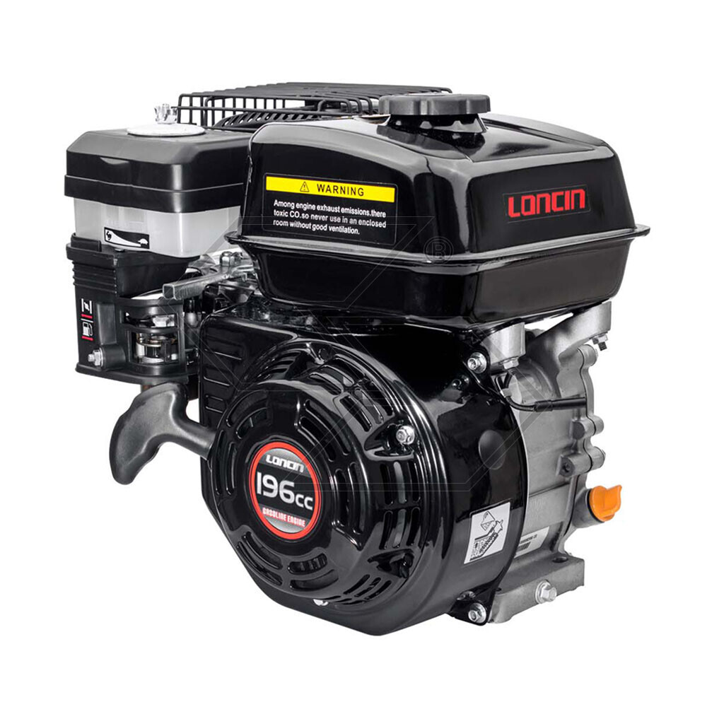 Loncin Engine - 196 Cc - National Conical Horizontal Shaft 23 Mm