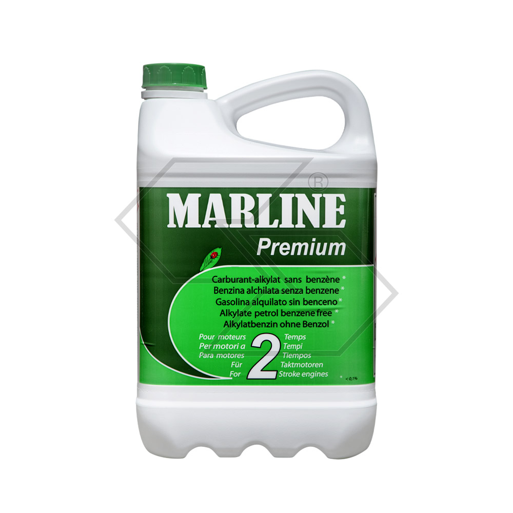 Benzina alchilata per motori 2T Marline Premium, 20 litri. Benzina alchilata per motori 2T Marline Premium, 20 litri.