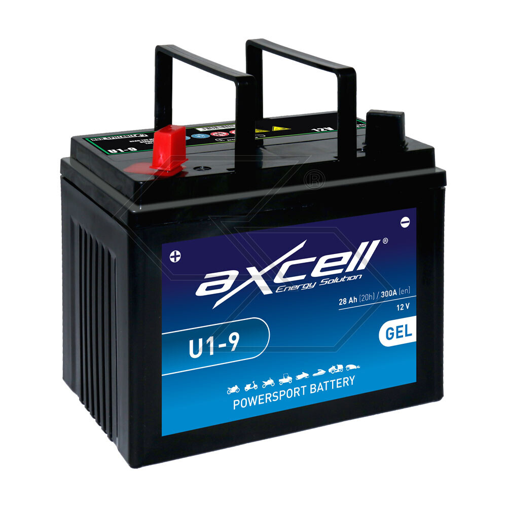 BATTERIA AXCELL U1-9 GEL 12V. 28AH BATTERIA AXCELL U1-9 GEL 12V. 28AH