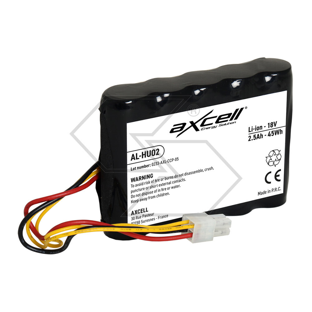Batteria adattabile HUSQVARNA AUTOMOVER 310 - 18V. 2,5A - Li-ion Batteria adattabile HUSQVARNA AUTOMOVER 310 - 18V. 2,5A - Li-ion