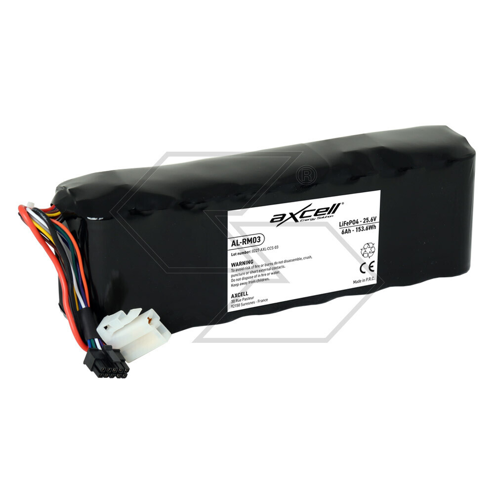 Batteria adattabile ROBOMOW RS612-635 - 25V. 6AH - Li-ion
