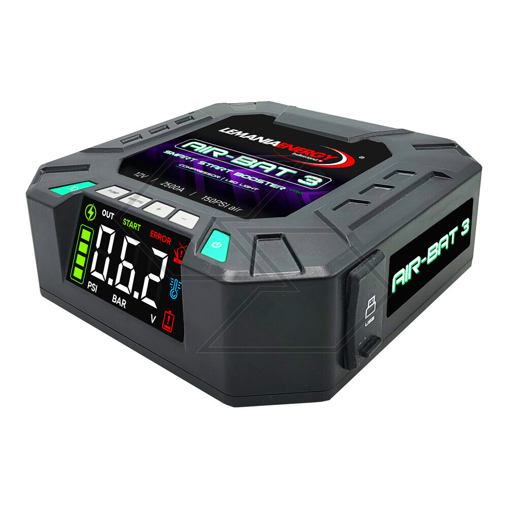 Combo booster 2500A e compressore -  mod. AIR BAT 3