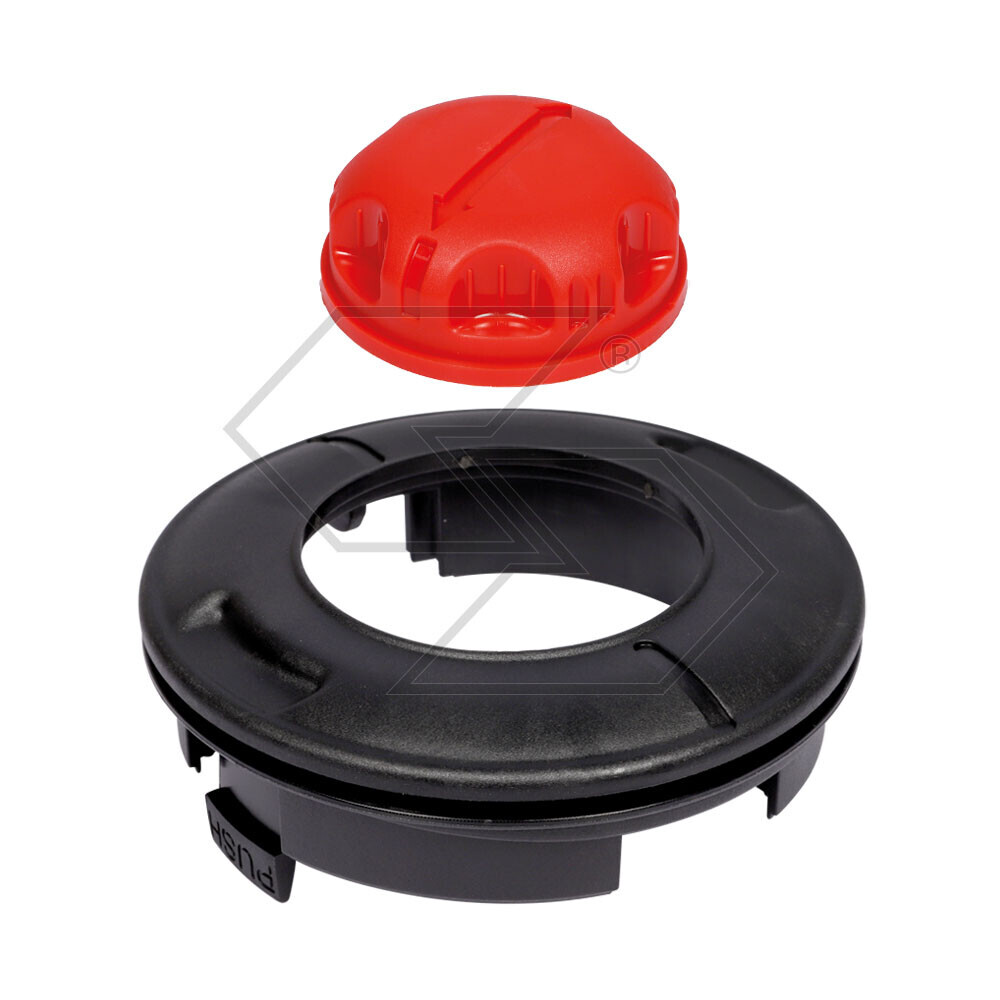 Corpo inferiore e pomello per testina decespugliatore Easy Work Ø 130 mm