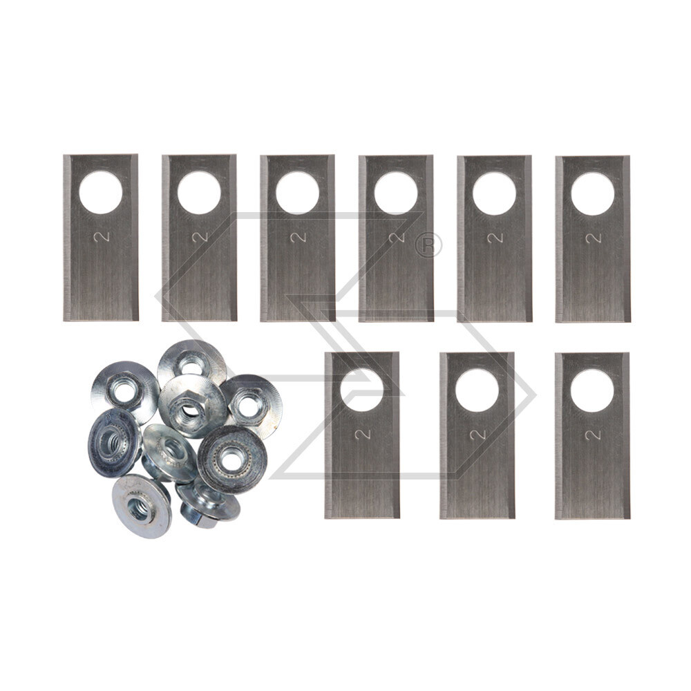Kit 9 Blades + Honda Miimo Robot Screws Kit 9 Blades + Honda Miimo Robot Screws