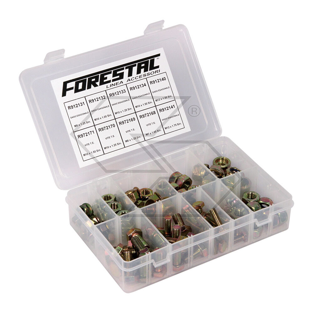 Nuts Box + Screws X Bevel Gear Pairs