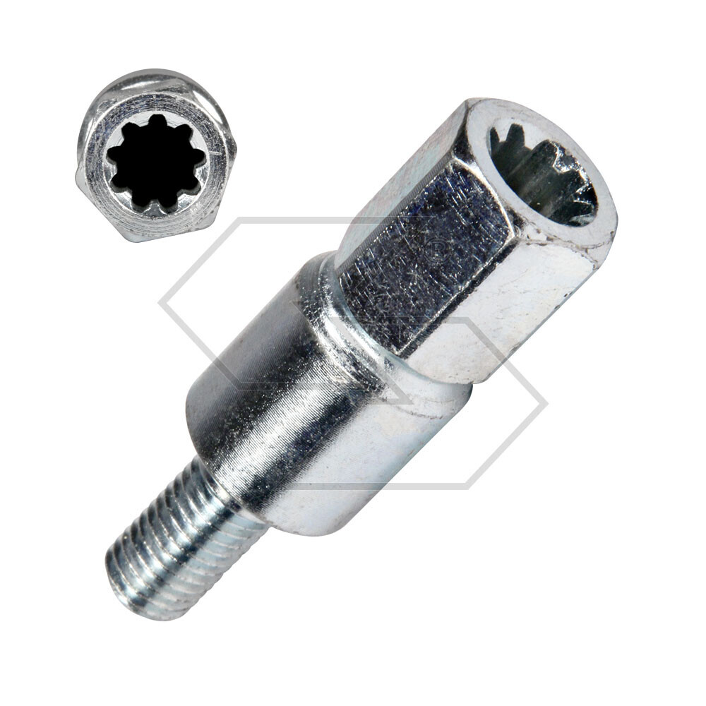 INSERTO ADATTATORE ASTA 9 DENTI INSERTO ADATTATORE ASTA 9 DENTI
