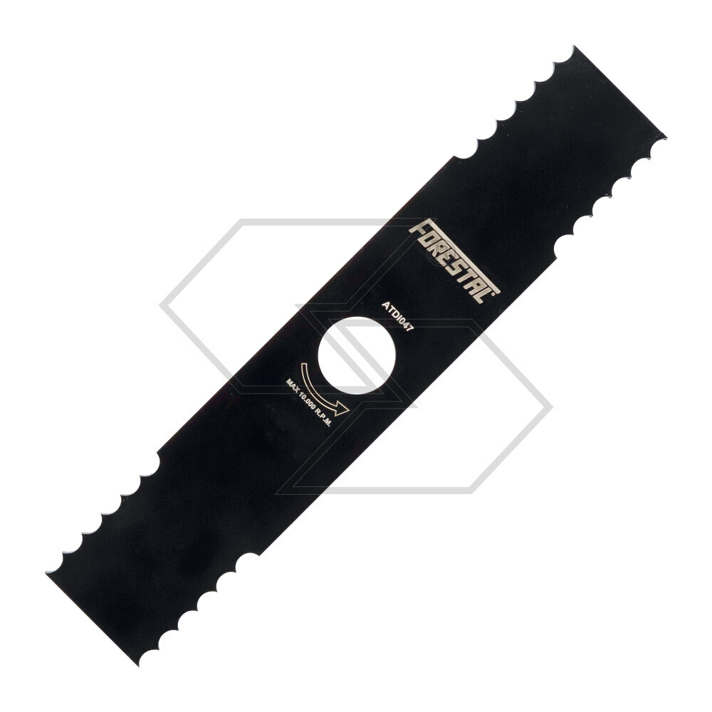 Lama decespugliatore 2 denti SEGHETTATA 250x50x3 Lama decespugliatore 2 denti SEGHETTATA 250x50x3