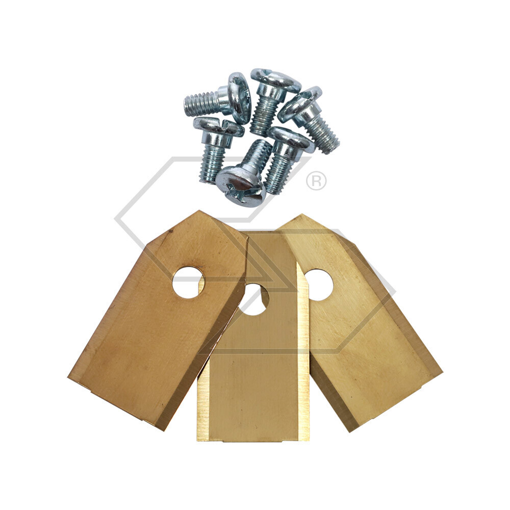 Kit 30 lame + viti adattabili a robot Husqvarna 