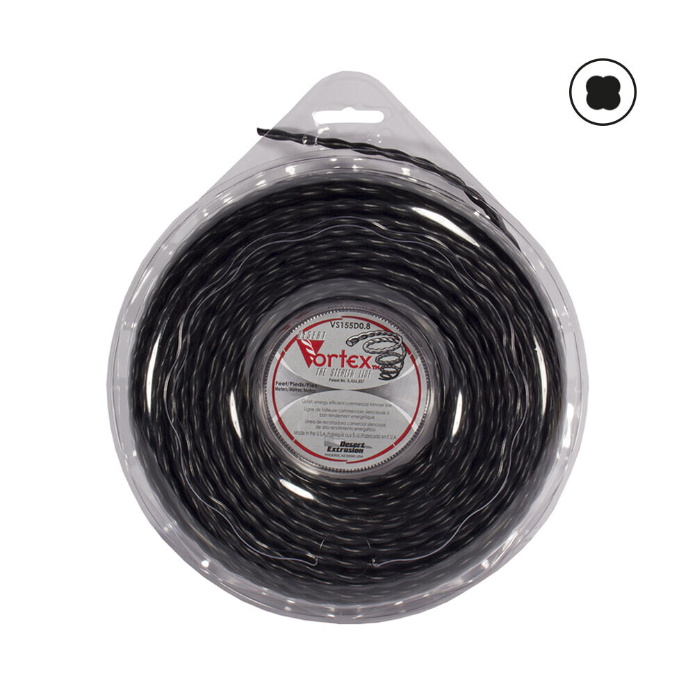 Filo per decespugliatore Vortex - Ø 3,9 mm x 25 m - Valva