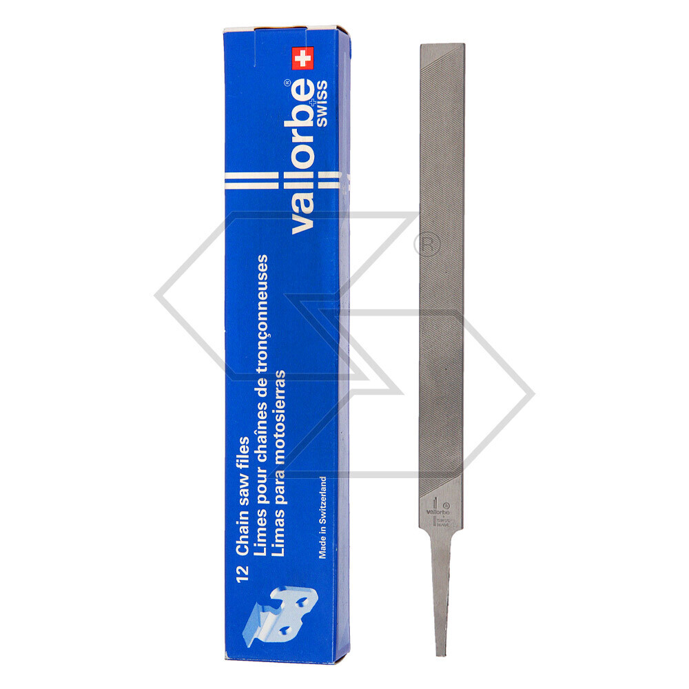 Set 12 Pcs Flat File 6 '' Vallorbe