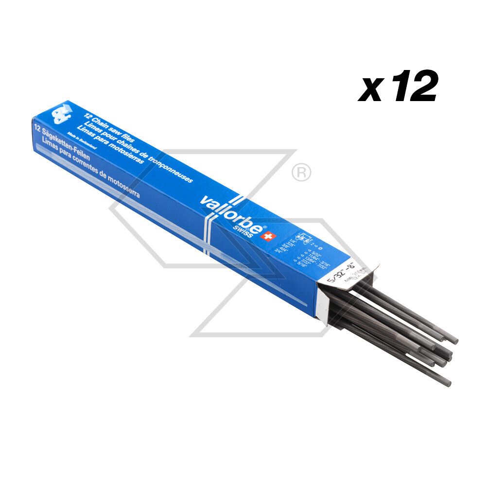 Set 12 Pcs Tondin.1 / 8'3.2mm Vallorbe Set 12 Pcs Tondin.1 / 8'3.2mm Vallorbe