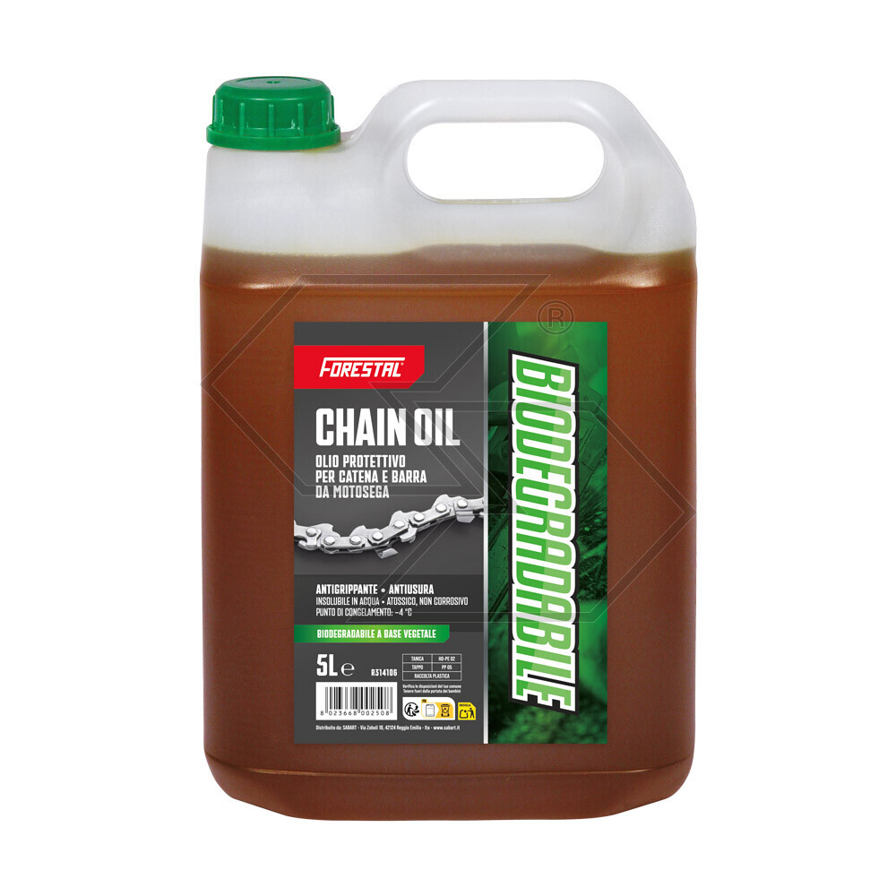 Forestal Biodegradable Protective For Chainsaw Chain - 5 Liters Forestal Biodegradable Protective For Chainsaw Chain - 5 Liters