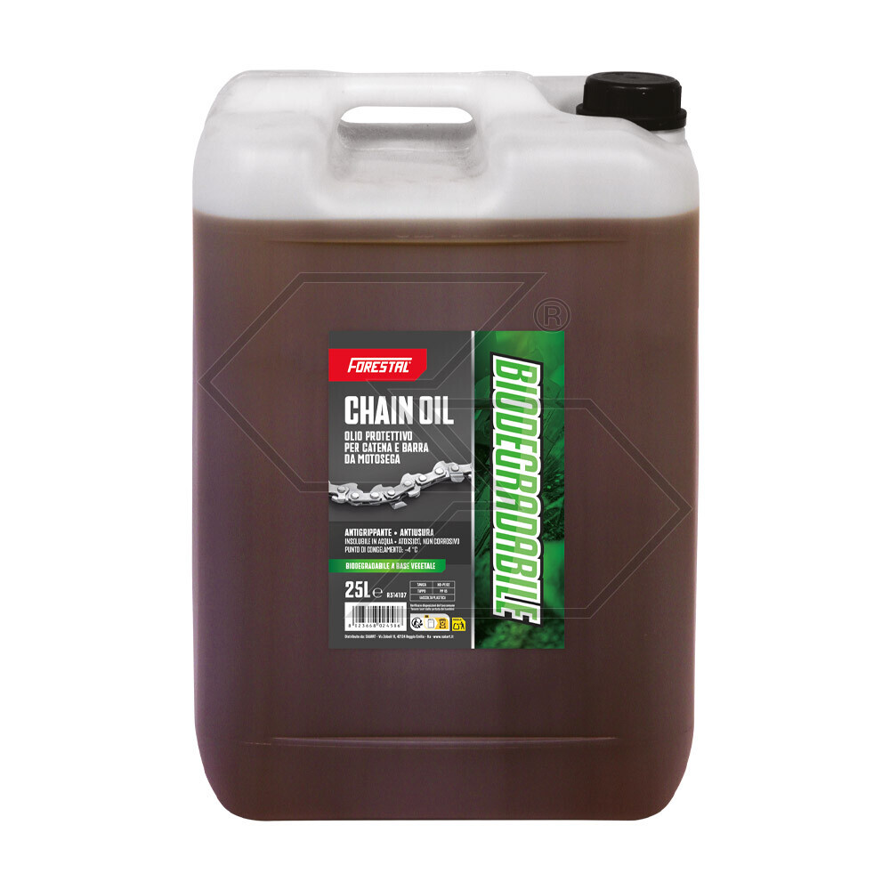 Forestal Biodegradable Protector For Chainsaw Chain - 25 Liters Forestal Biodegradable Protector For Chainsaw Chain - 25 Liters