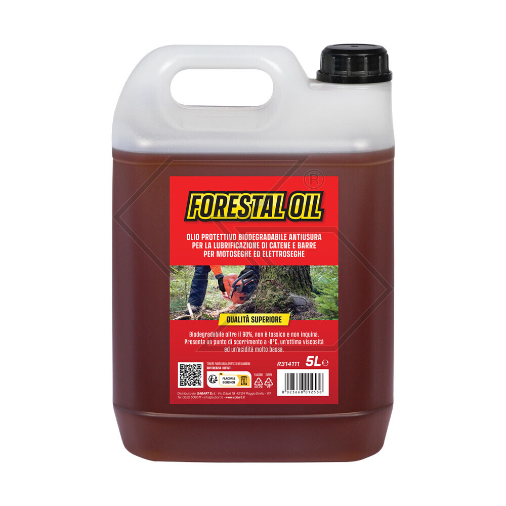 Protettivo Forestal Oil per catena da motosega - 5 litri Protettivo Forestal Oil per catena da motosega - 5 litri