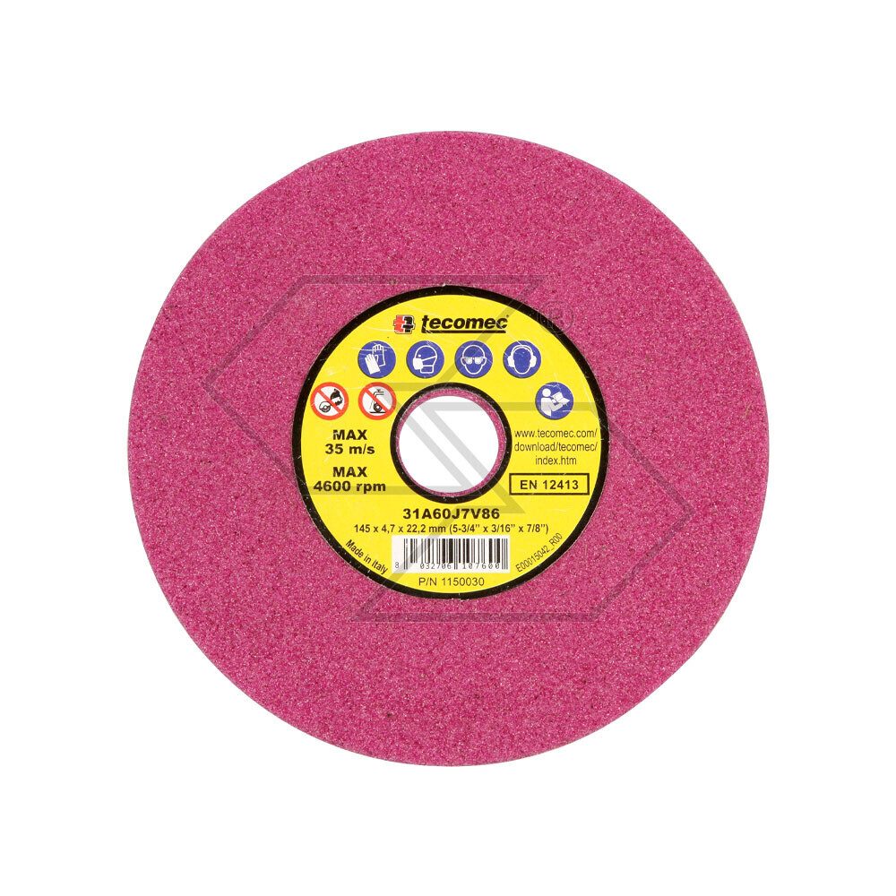 Set 3 Grinding Wheels 105x6x22 Ruby Set 3 Grinding Wheels 105x6x22 Ruby