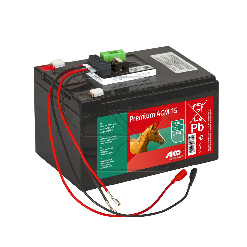 Battery For Energizers 12v - 15 Ah