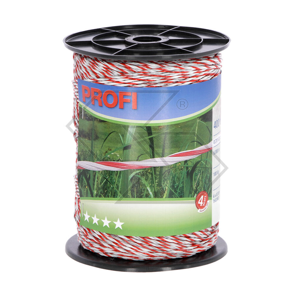 Corda per recinzioni Profi 400 m X 6 mm