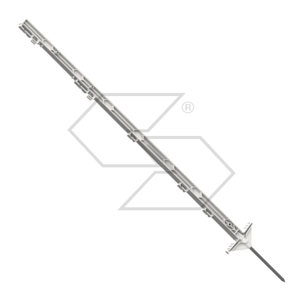 Paletto in plastica con doppio piede - 156 cm Paletto in plastica con doppio piede - 156 cm