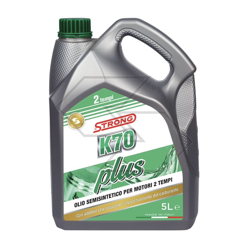 Strong K70 Plus Semi-synthetic Oil For 2-stroke Engines - 5 Liters Strong K70 Plus Semi-synthetic Oil For 2-stroke Engines - 5 Liters