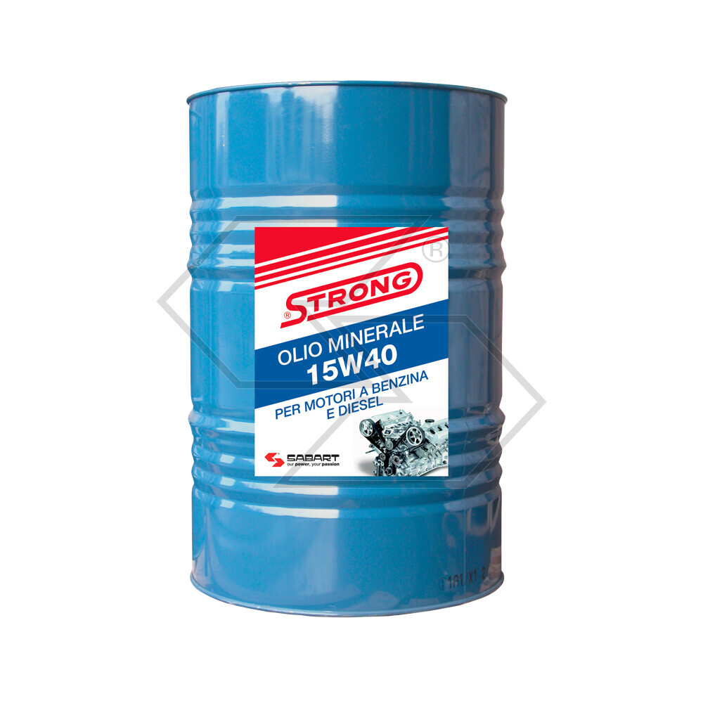 Strong Multigrade Engine Oil Sae-15w / 40 - 190 Liters Strong Multigrade Engine Oil Sae-15w / 40 - 190 Liters