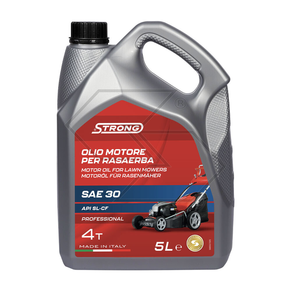 Strong Motor Oil For Lawnmowers Sae-30 - 5 Liters