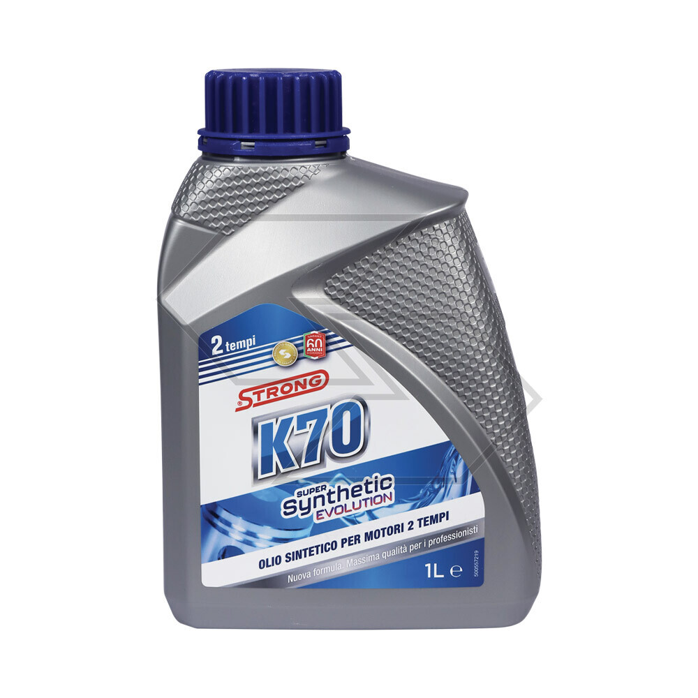 Olio Strong K70 Super Synthetic Evolution sintetico per motori 2T - 1 litro