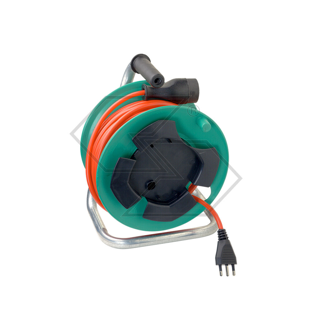 Cable Reel With Electric Extension - Length 25 M Cable Reel With Electric Extension - Length 25 M