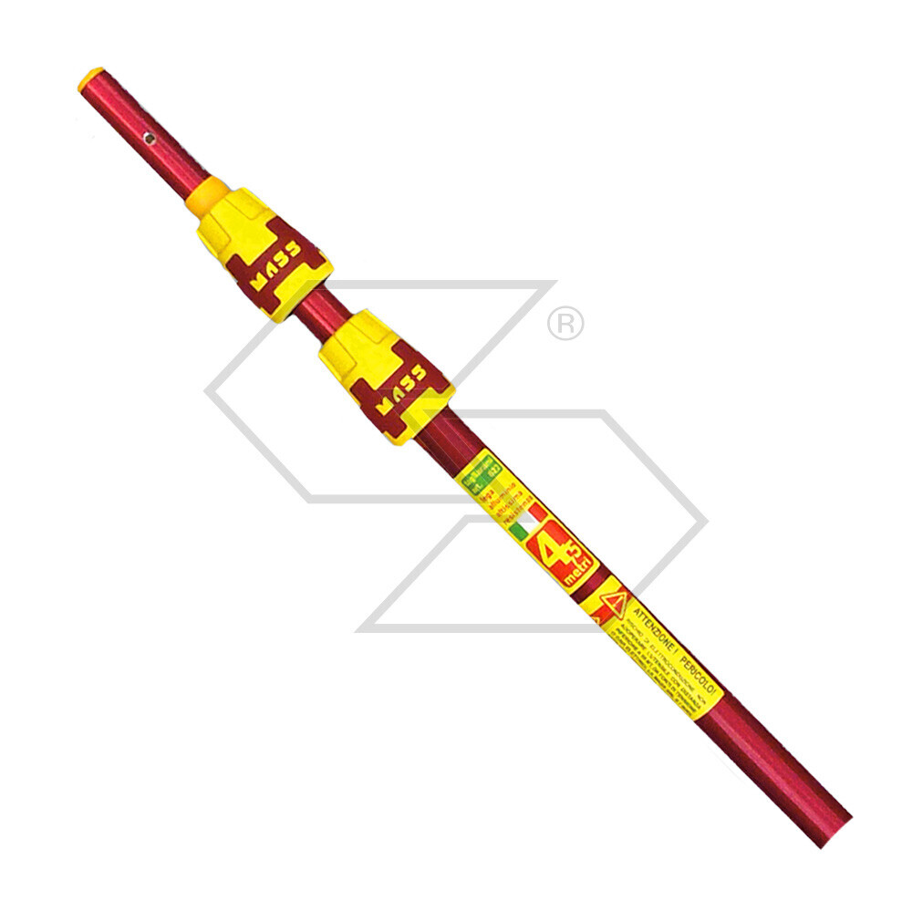 Professional Telescopic Aluminum Pole - 4.5 M