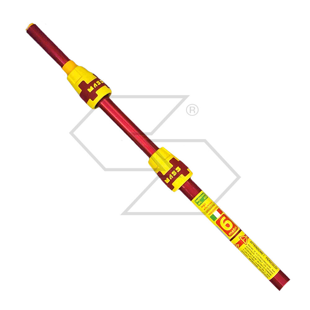Professional Telescopic Aluminum Pole - 6.0 M
